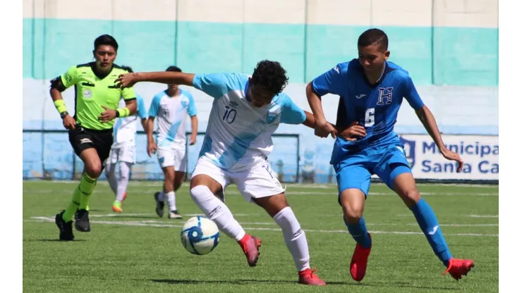 Selección Sub-17 de Guatemala venció a Honduras