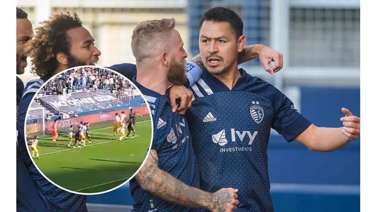 Roger Espinoza anotó en clasificación del Kansas City a semifinales de conferencia