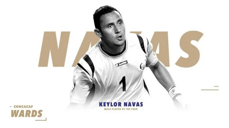 Keylor Navas: a tres años de la nominado a su segundo premio como mejor jugador de Concacaf