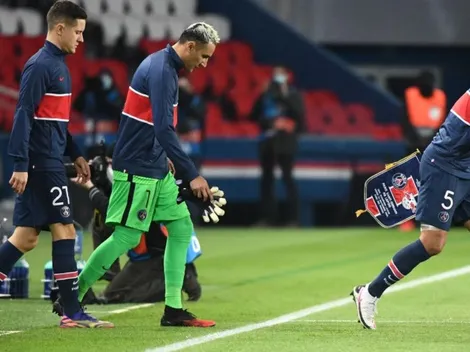 El PSG de Keylor Navas vence 1-0 al RB Leipzig y sigue con vida