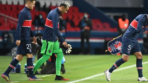 El PSG de Keylor Navas vence 1-0 al RB Leipzig y sigue con vida