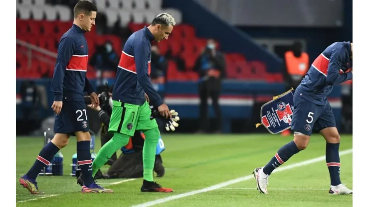 El PSG de Keylor Navas vence 1-0 al RB Leipzig y sigue con vida