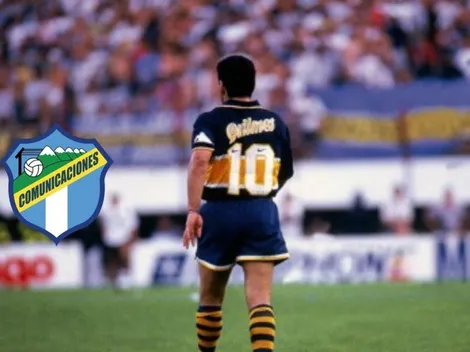 Maradona y su gol ante Comunicaciones