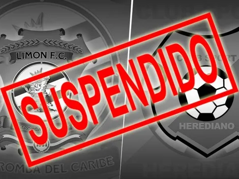 Limón vs. Herediano es suspendido por Unafut