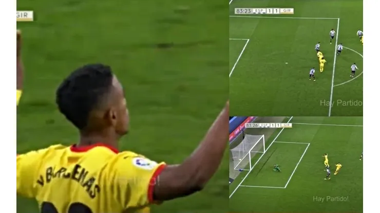 ¡Primer gol para Bárcenas con el Girona!