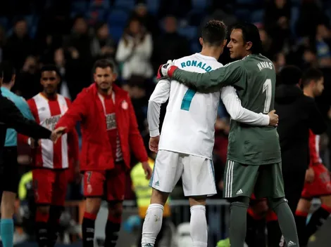 Keylor Navas superó a Cristiano Ronaldo