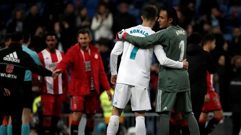 Keylor Navas superó en este 2020 a Cristiano Ronaldo