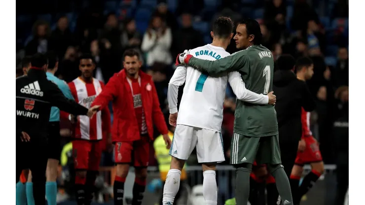 Keylor Navas superó en este 2020 a Cristiano Ronaldo