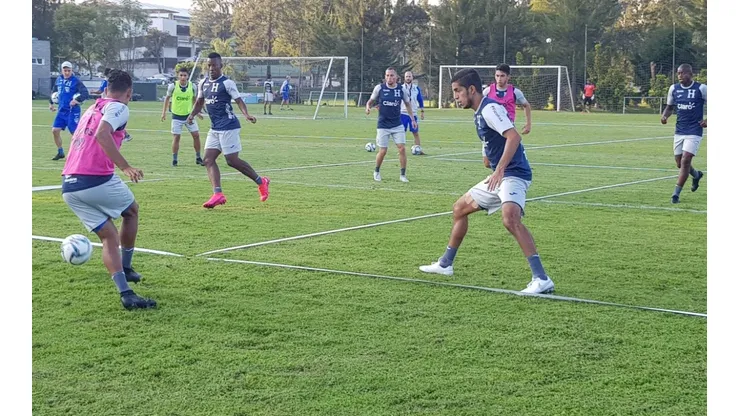 Honduras ensayó su alineación para el amistoso contra Guatemala
