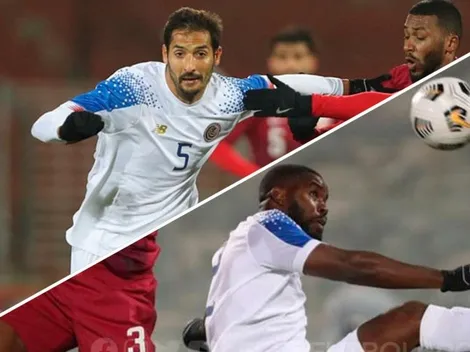 Campbell y Borges, satisfechos con el empate ante Qatar