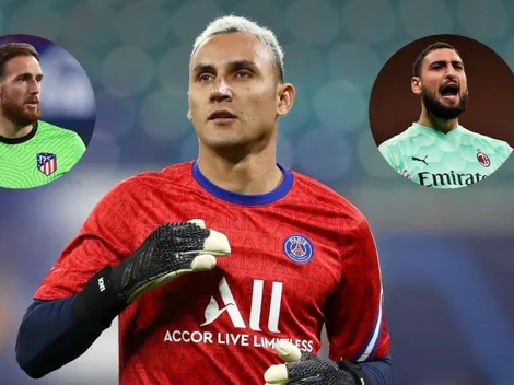 Keylor Navas conduce al PSG
