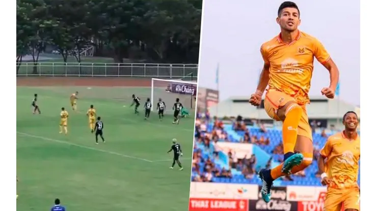 Nelson Bonilla marca su primer gol en su nuevo club