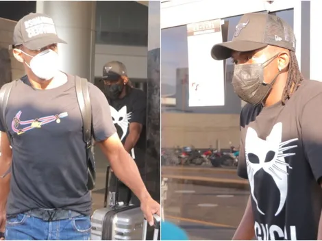 Anthony “Choco” Lozano y Alberth Elis llegaron a Honduras