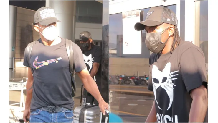 Anthony “Choco” Lozano y Alberth Elis llegaron a Honduras