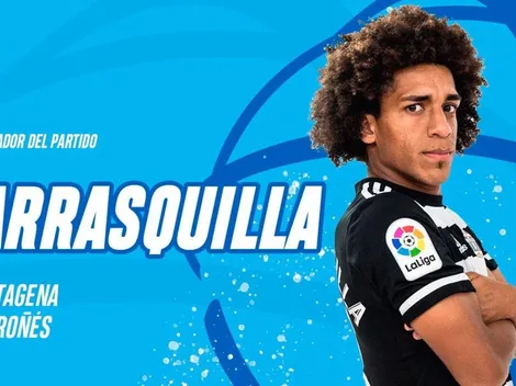 Adalberto Carrasquilla fue distinguido como MVP en partido con Cartagena