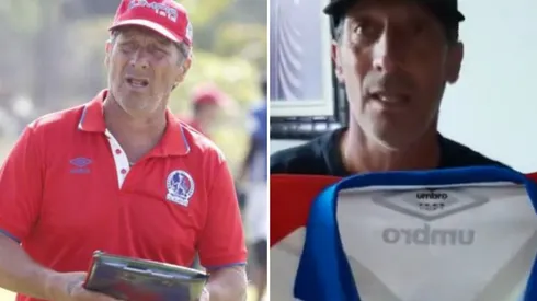 Pedro Troglio subastó una camisola para ayudar a los afectados por la tormenta tropical