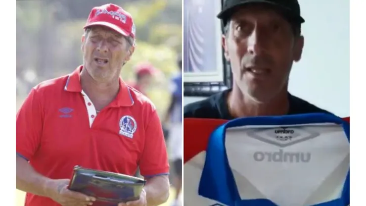 Pedro Troglio subastó una camisola para ayudar a los afectados por la tormenta tropical