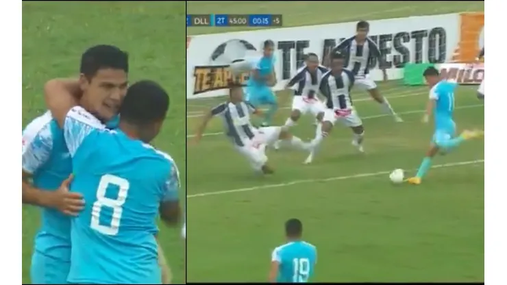 Kevin Santamaria anota su sexto gol en Perú contra el Alianza Lima