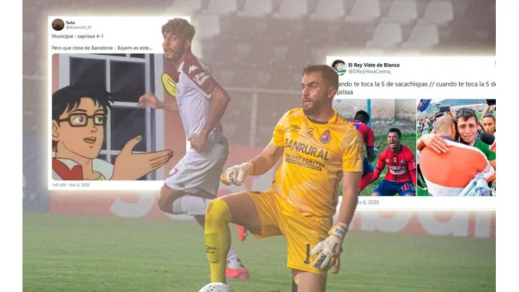 Los memes explotaron con la goleada del Saprissa ante Municipal