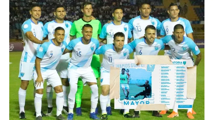 Guatemala dio a conocer a los convocados para enfrentar a Honduras