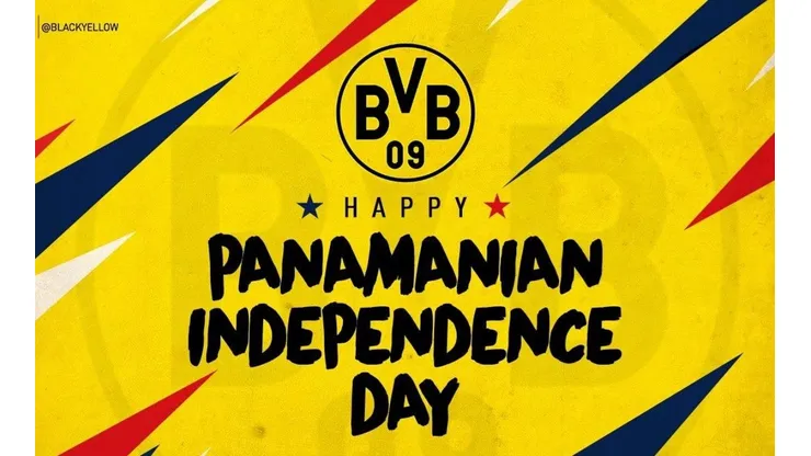Panamá celebró hoy su día de independencia y el conjunto alemán lo recordó con cariño.