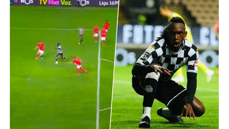 Alberth Elis marca su primer gol en el Boavista contra Benfica [VIDEO]
