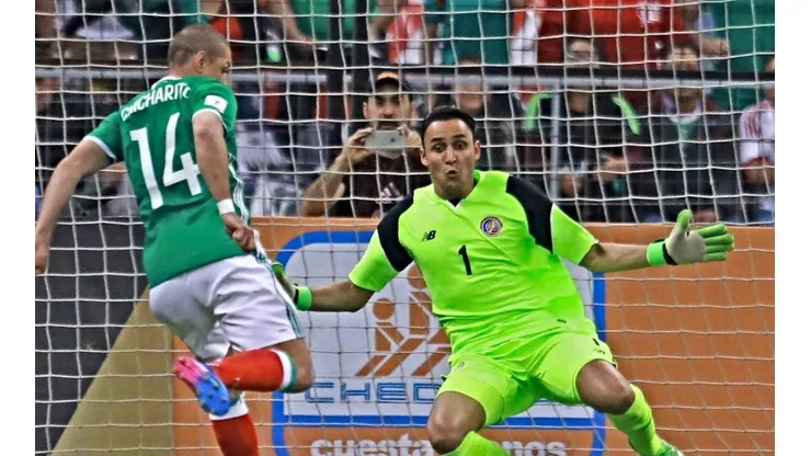 Keylor Navas superó al Chicharito en un nuevo récord para CONCACAF