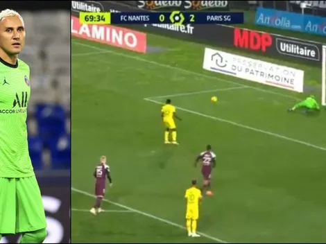 Keylor Navas fue capitán en la victoria del PSG