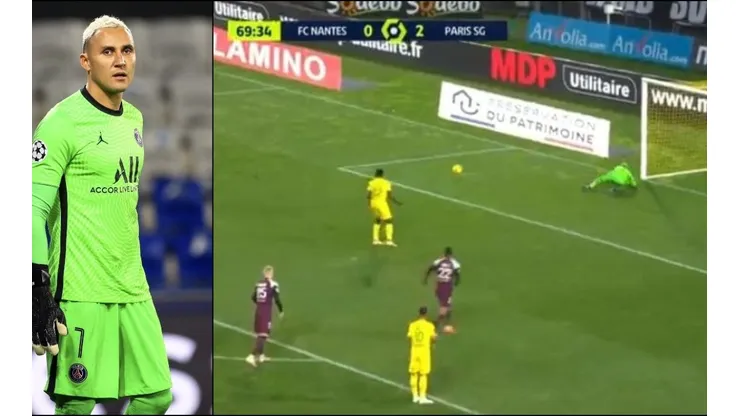 Keylor Navas fue capitán y detuvo un penal en la victoria del PSG