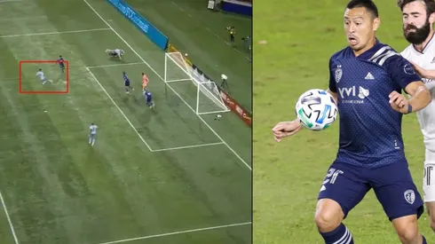 Gol de Roger Espinoza le dio el triunfo al Sporting Kansas City en la MLS