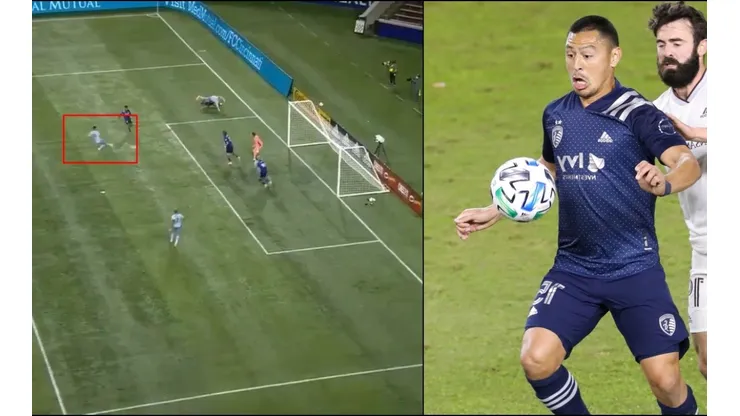 Gol de Roger Espinoza le dio el triunfo al Sporting Kansas City en la MLS