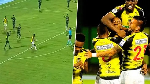 Brayan Gil marca un hat trick para Alianza Petrolera y lo clasifica a octavos