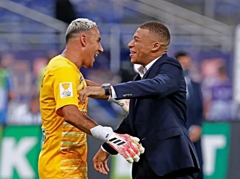 Mbappé no lo tomó en cuenta a Navas