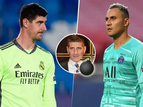Padre de Courtois dispara contra Keylor