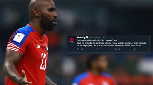 Felipe Baloy se manifestó con un polémico tuit tras la eliminación del CAI