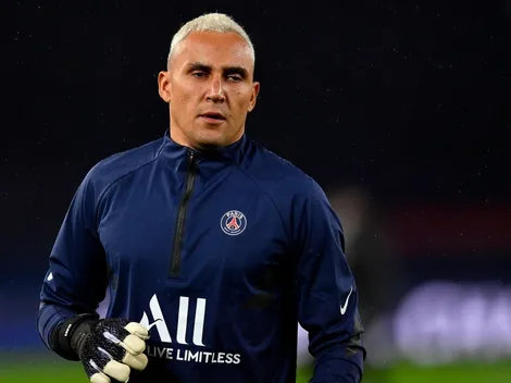 Keylor Navas fue suplente con el Paris Saint Germain