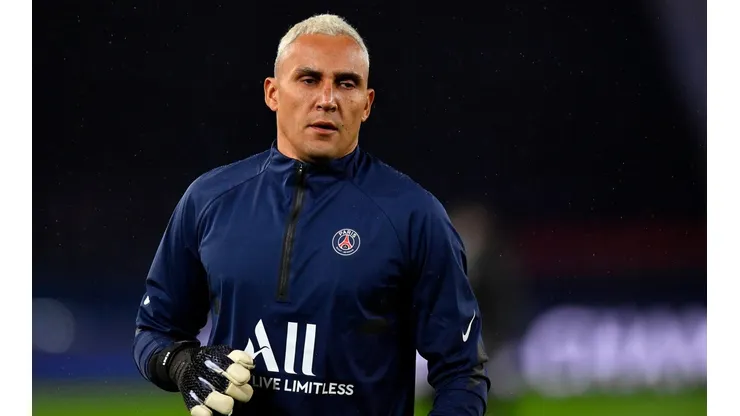 Keylor Navas fue suplente con el Paris Saint Germain