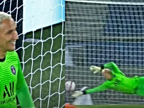 Keylor Navas fue la gran figura ante Manchester United