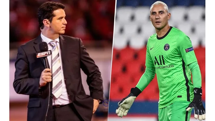 Andrés Agulla elogia actuación de Keylor Navas y lo califica de "arquero top del mundo"