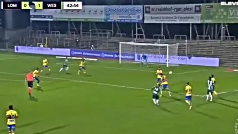 Manfred Ugalde repartió una asistencia con el Lommel Sk