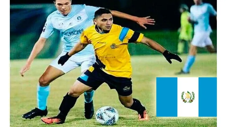 Martín Crome, el futbolista guatemalteco que juega en Australia y fue llamado para la Sub-23
