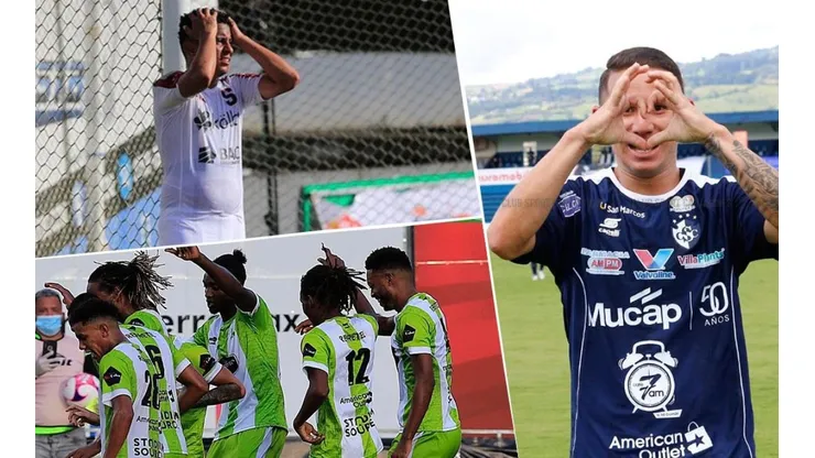 Tablas del Apertura 2020 en Costa Rica
