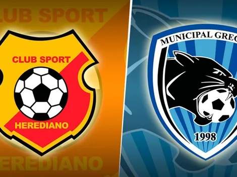 Todos los detalles de Herediano vs. Municipal Grecia