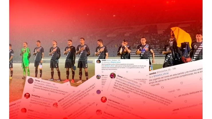 Enfurecidos: la reacción de los chapines tras empatar 0-0 con Nicaragua