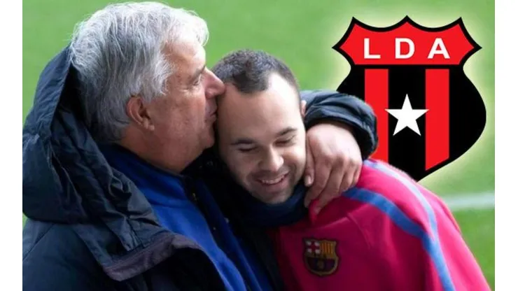 Formó a Andrés Iniesta y ahora colaborará en Alajuelense