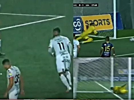El golazo de Alex López ante Guadalupe