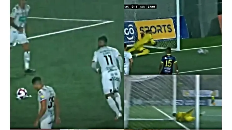 Golazo de Alex López ante Guadalupe