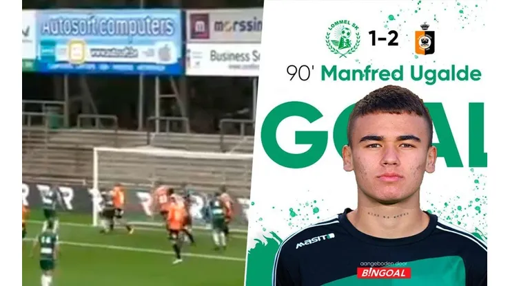 Video: Manfred Ugalde vuelve a marcar para el Lommel SK