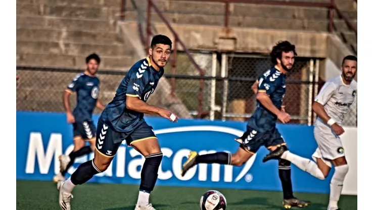 Darwin Lom en un partido con el Chattanooga