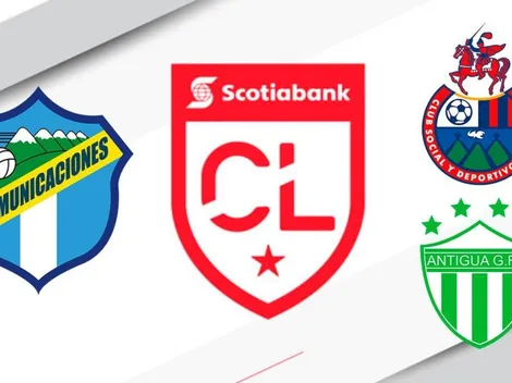 Liga Concacaf 2020: definidos los rivales de Comunicaciones, Municipal y Antigua